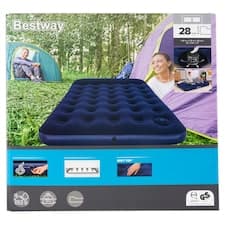 Bestway Full nafukovací matrace s vestavěnou nožní pumpou 1,91 m x 1,37 m x 28 cm