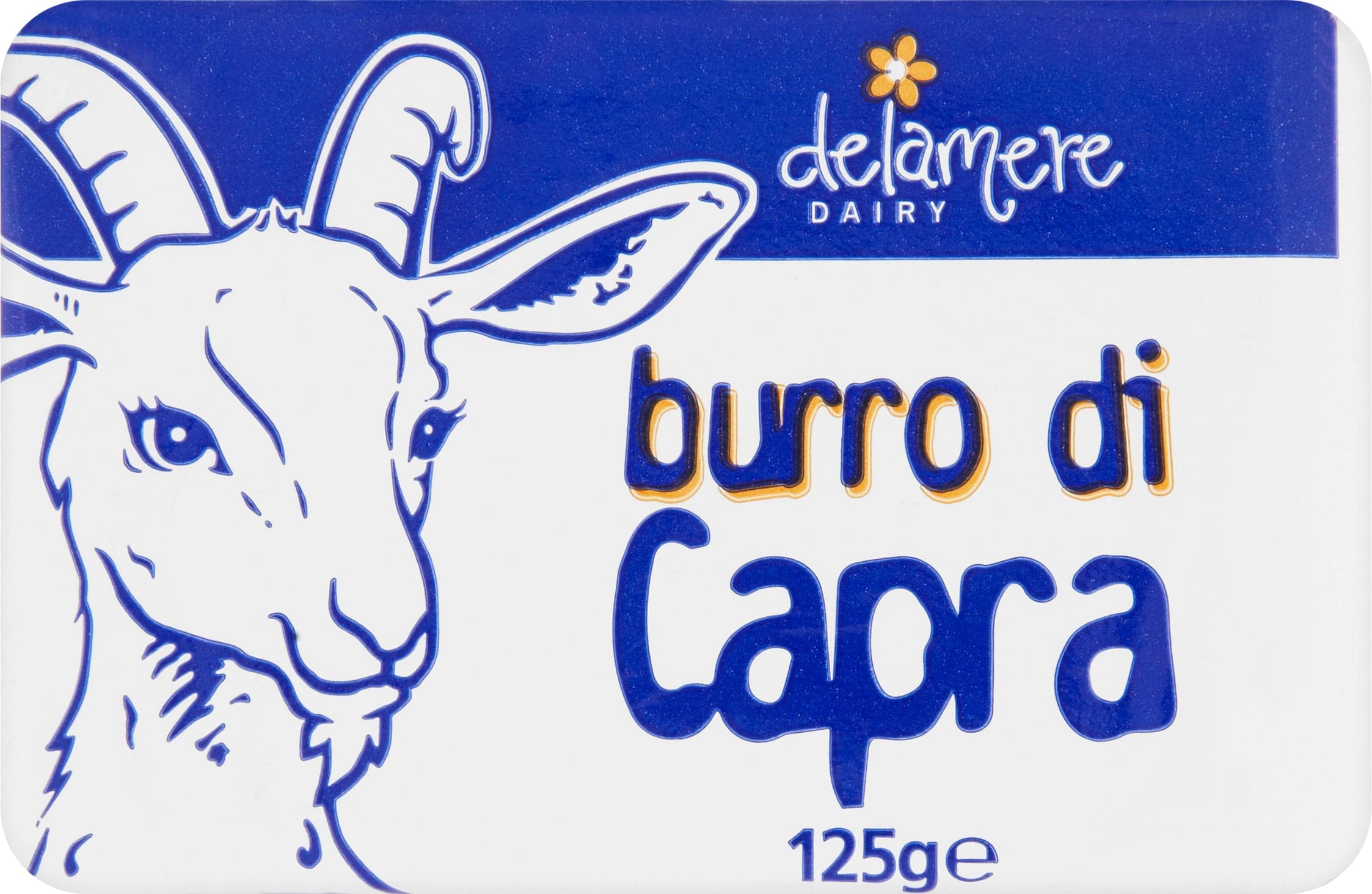 Delamere Dairy Burro di Capra máslo kozí 125 g