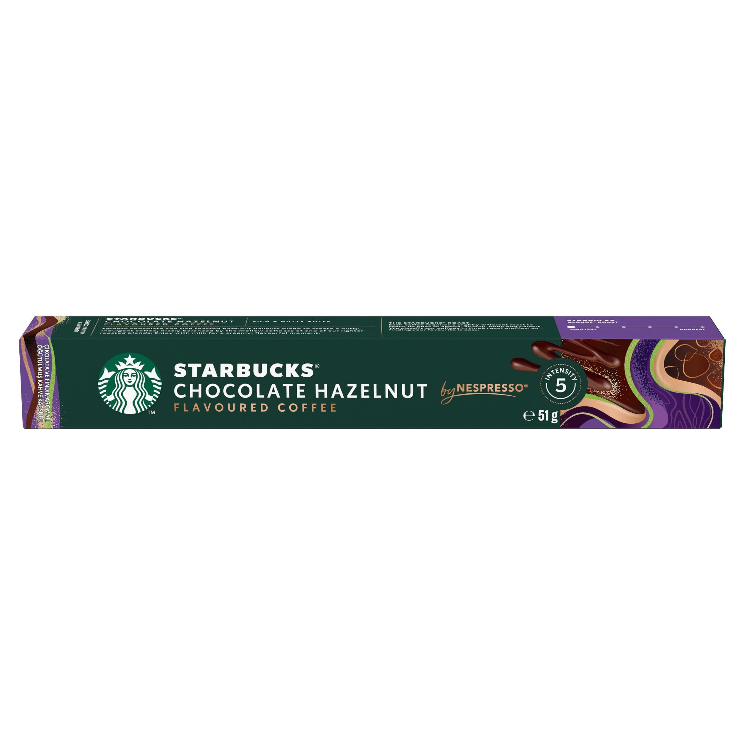 STARBUCKS® by NESPRESSO Chocolate Hazelnut 51g