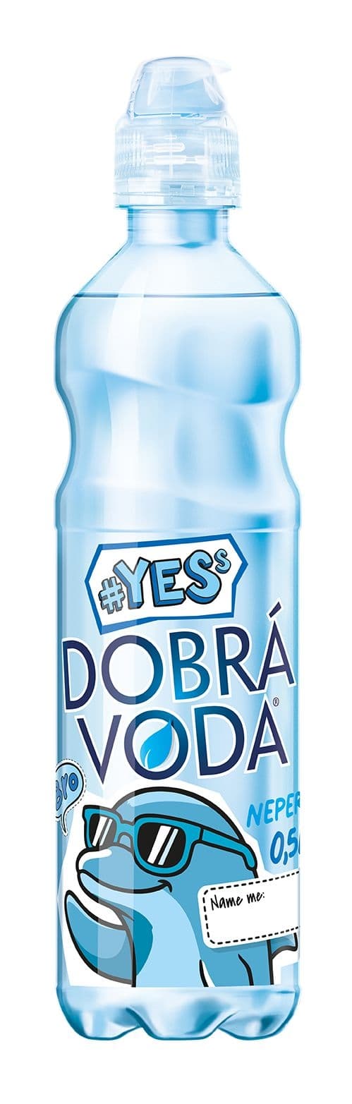 #YESs neperlivá 0,5l PET
