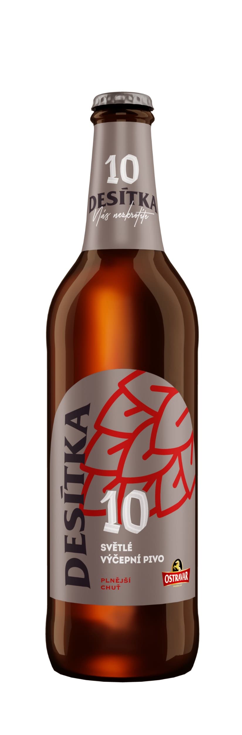 Ostravar 10 0,5l sklo