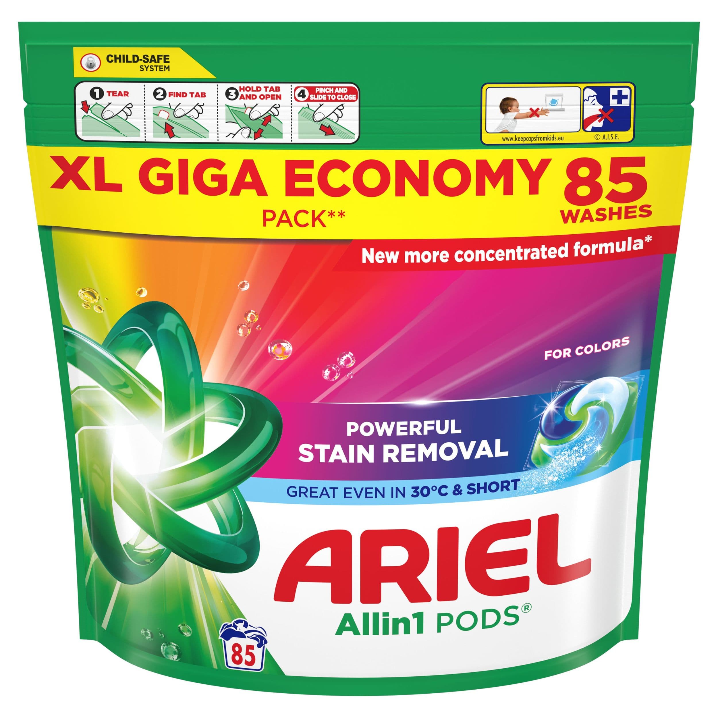 Ariel Gelové Kapsle Color 85kusů