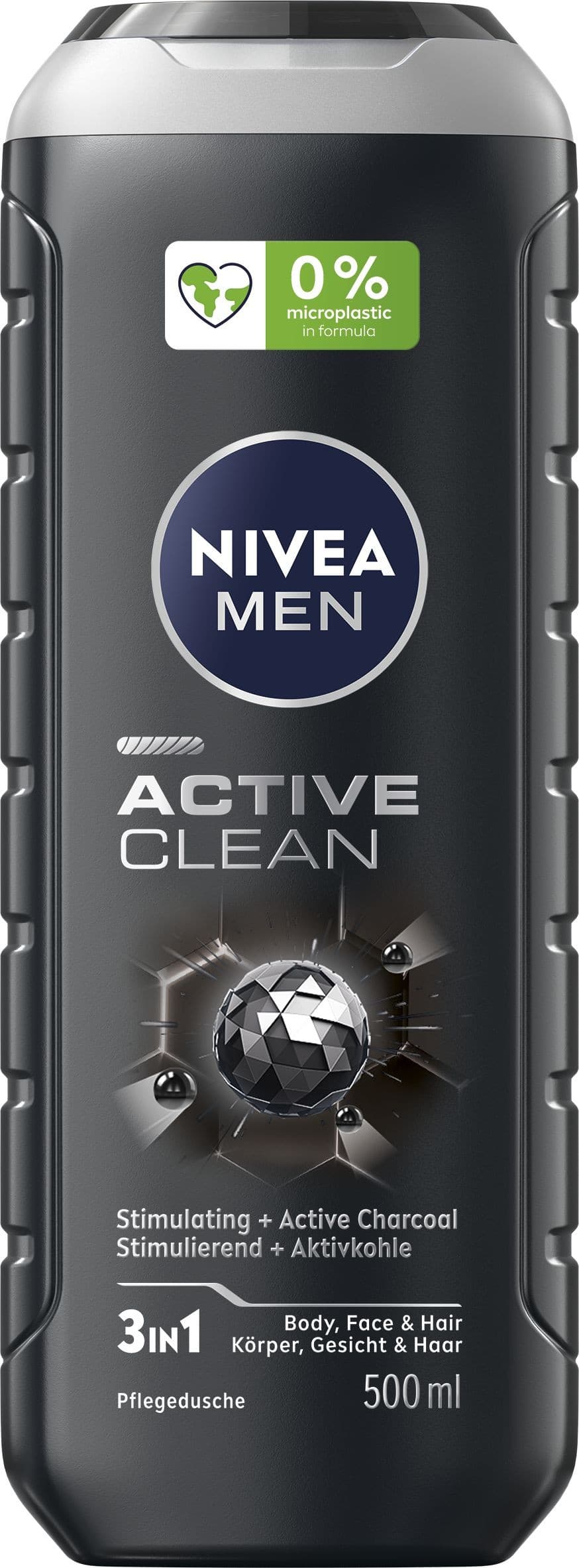 Nivea MEN Sprch. gel Active Clean 500ml