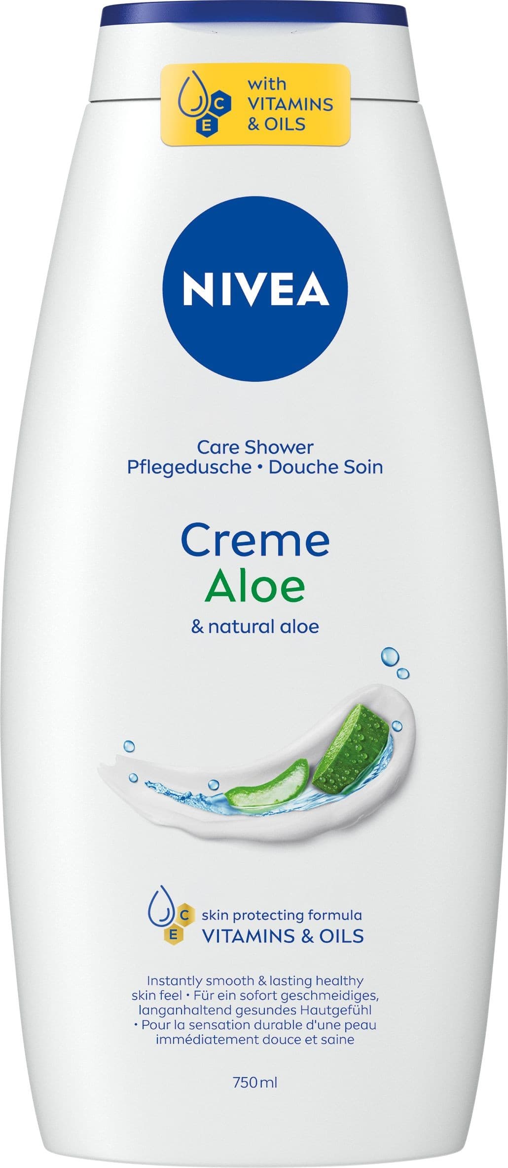 Nivea Sprch. gel CRM ALOE 750ML