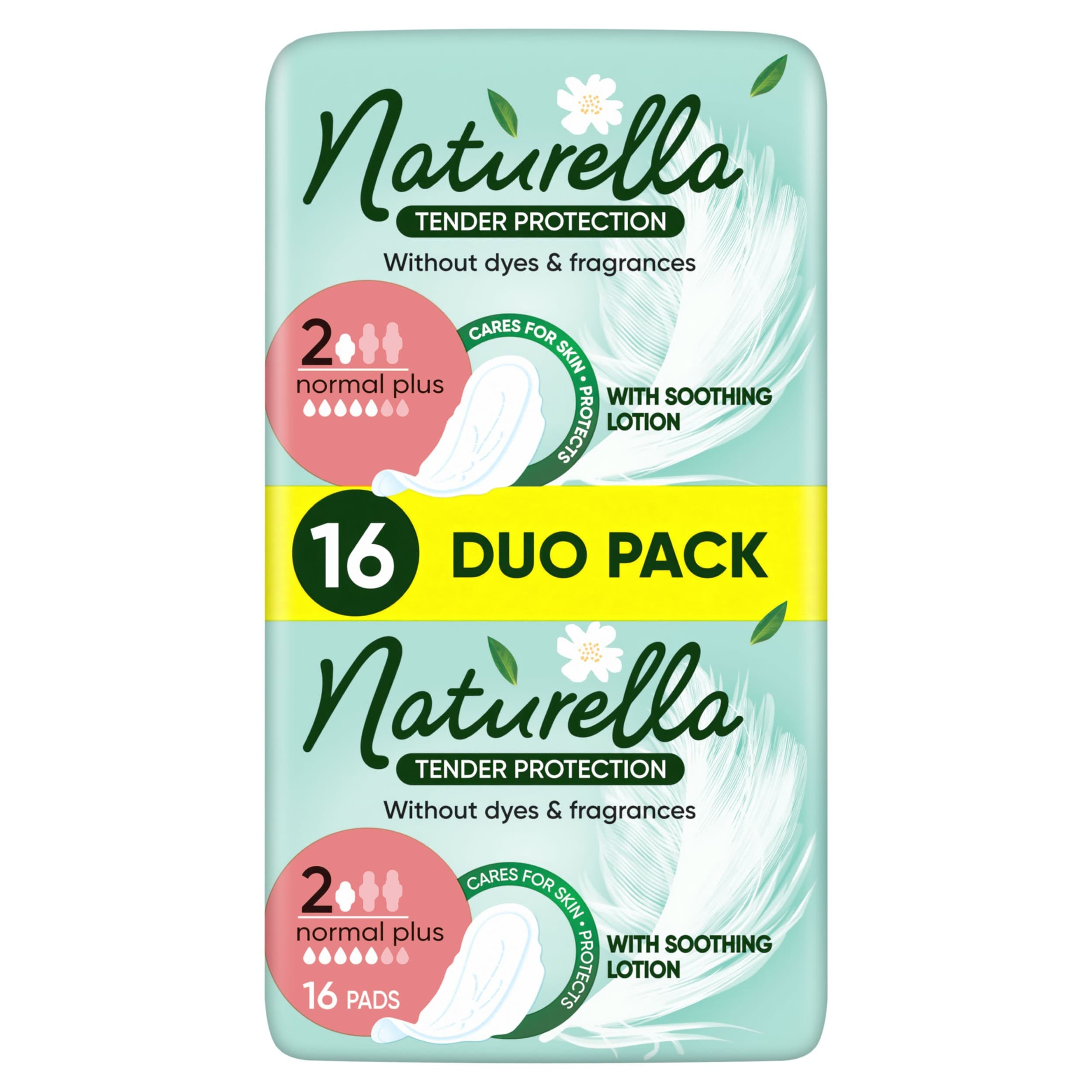 Naturella Tender vložky normální křídlo 16 ks