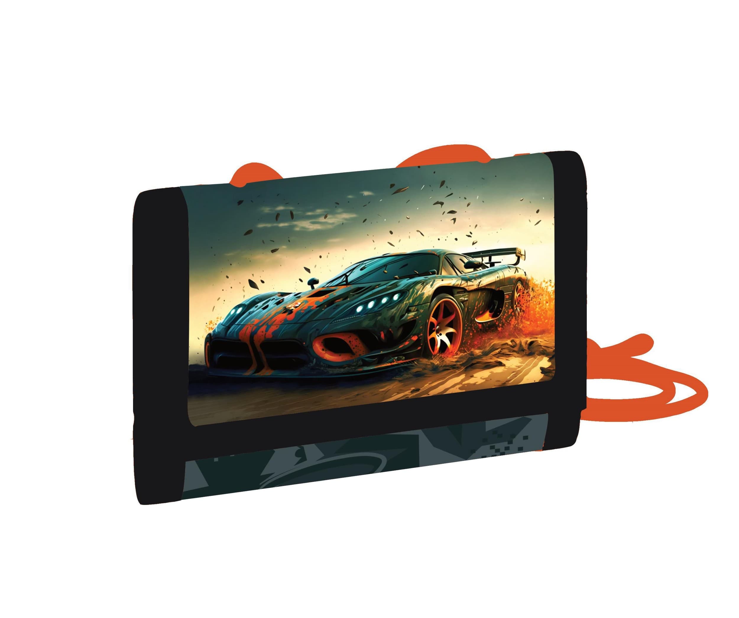 Oxybag Dětská textilní peněženka Auto
