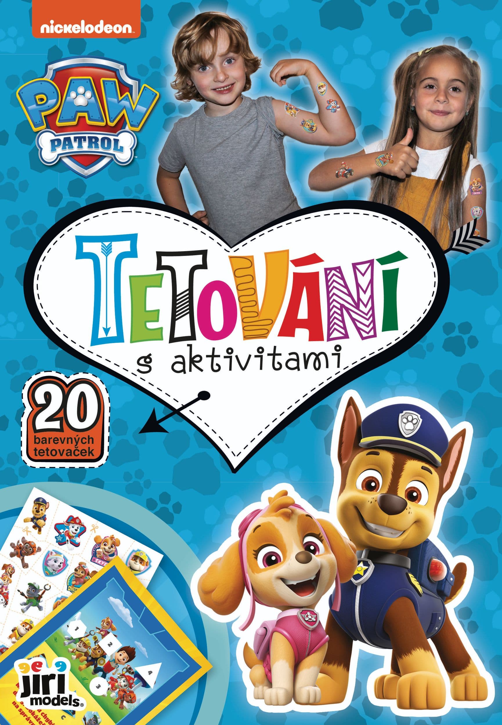 Jiri Models Tetování s aktivitami Tlapková patrola