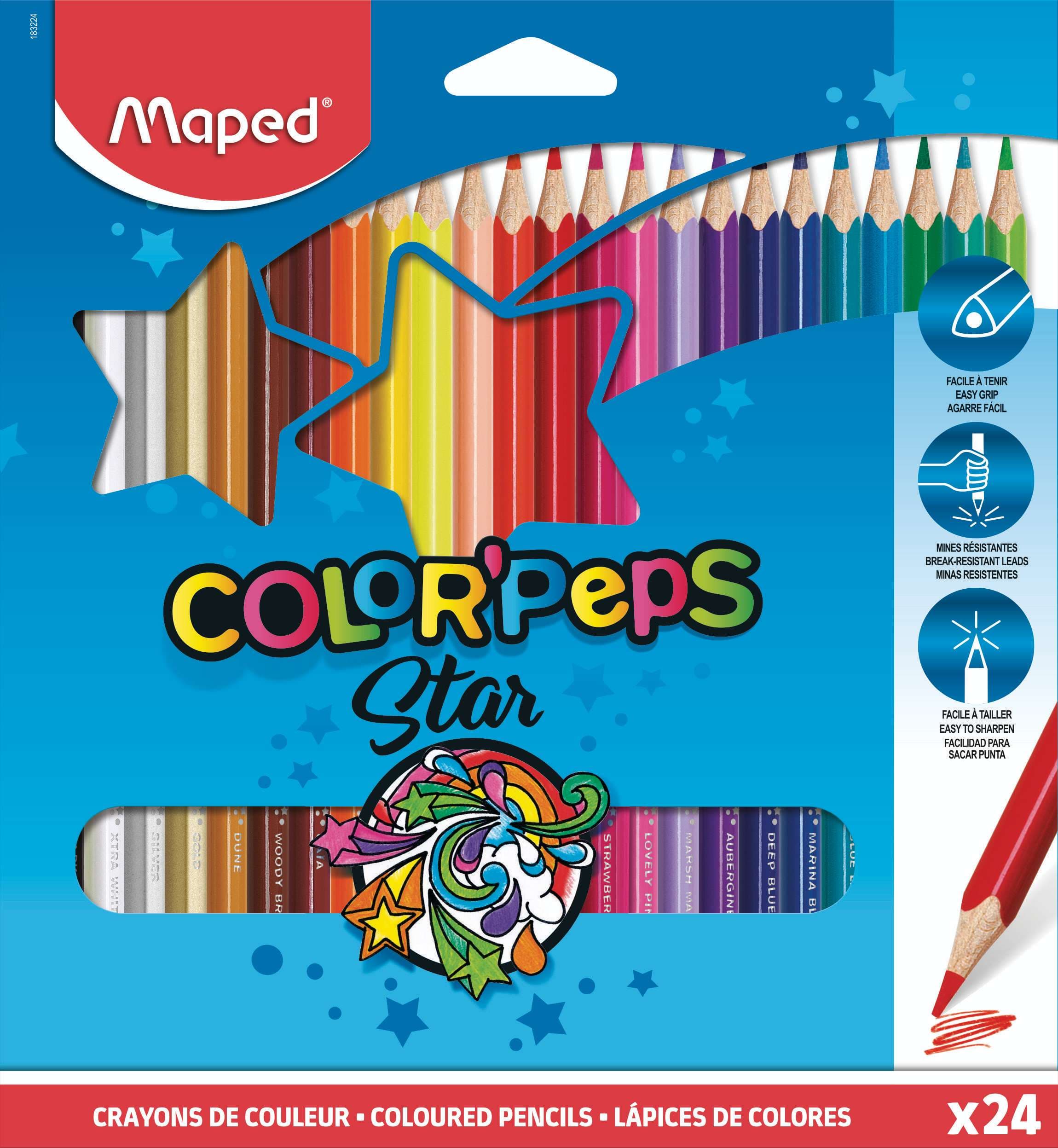 Maped Color´Peps Pastelky trojboké 24 ks