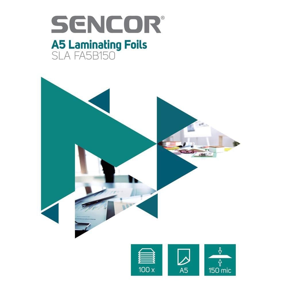 Sencor Fólie A5 150mic SLA FA5B150 100 ks
