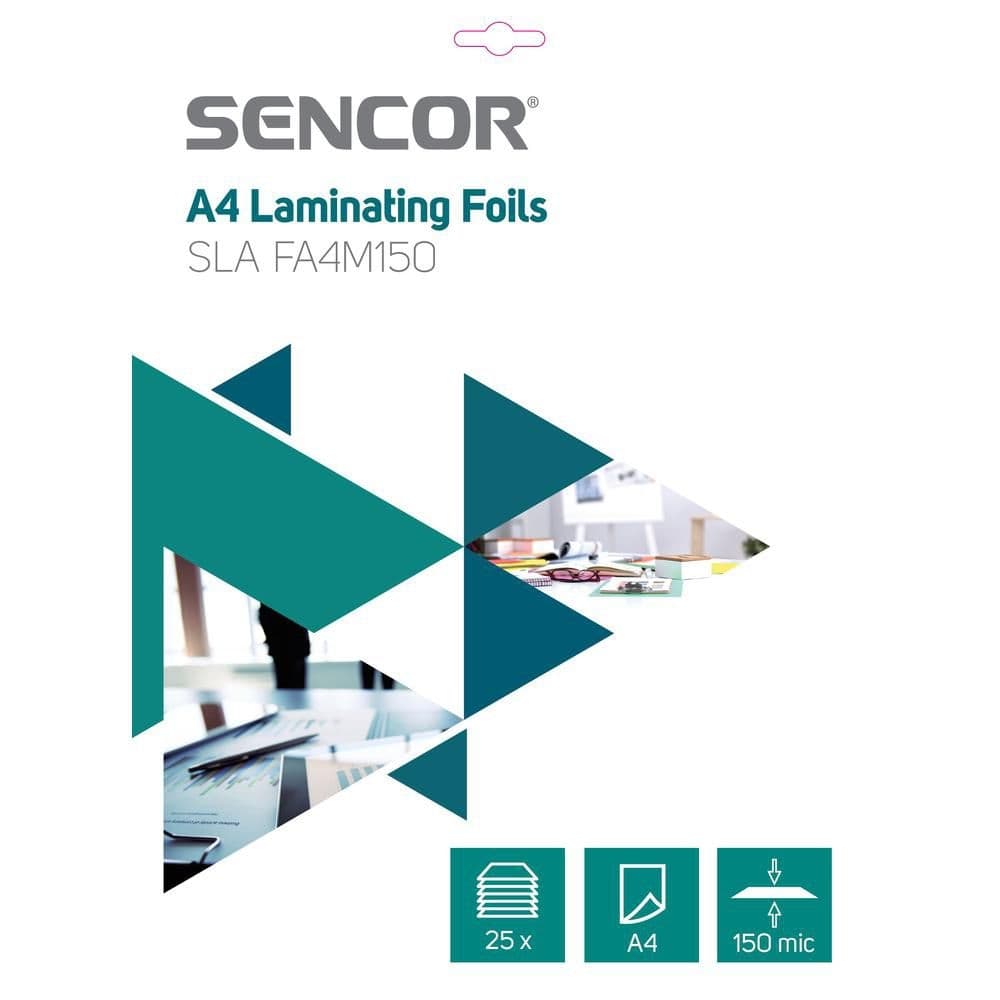 Sencor Fólie A4 150mic SLA FA4M150 25 ks
