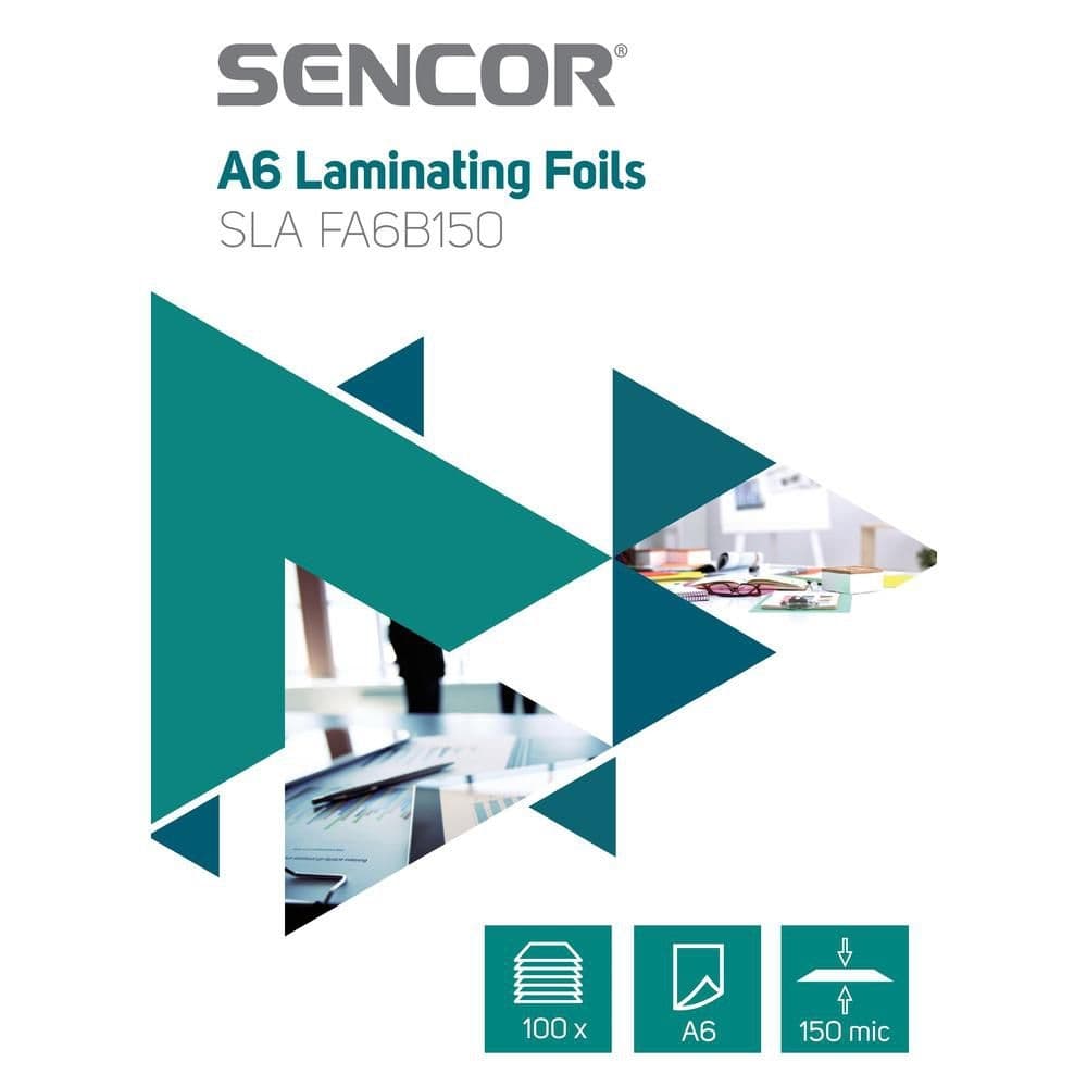 Sencor Fólie A6 150mic SLA FA6B150 100 ks