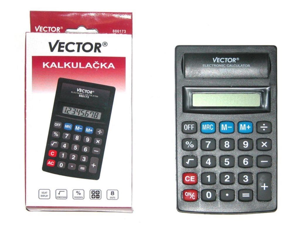 Wiky Kalkulačka 1 ks