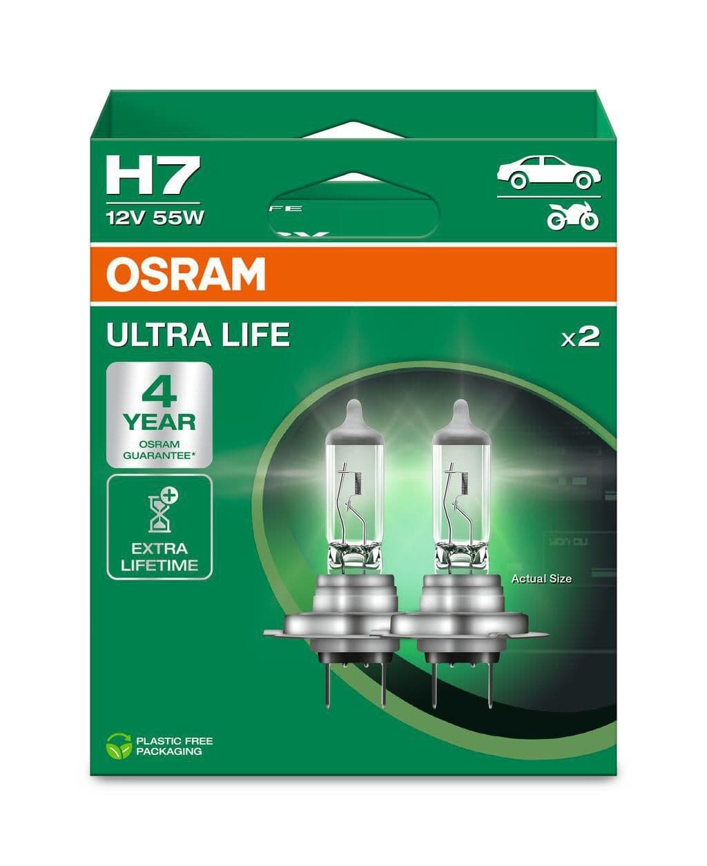 Osram Ultra Life H7 12V 64210ULT-Duobox