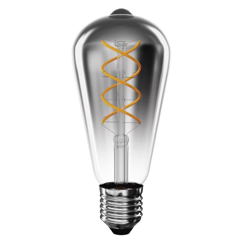 Emos LED žárovka DECO SMOKED ST64 / E27 / 4,5 W (19 W) / 180 lm / flame