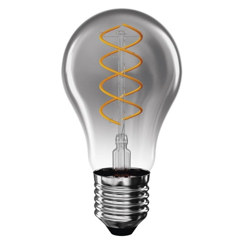 Emos LED žárovka DECO SMOKED A60 / E27 / 4,5 W (19 W) / 180 lm / flame
