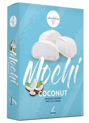 Arcobaleno Mochi s kokosovou zmrzlinou 6x35g