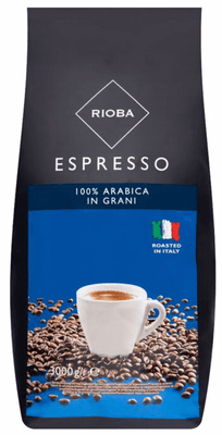 Rioba XXL Platinum Arabica 100% zrnková káva 3.0 kg