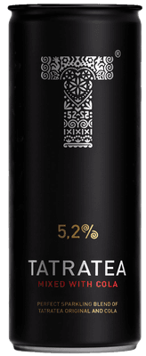 Tatratea Original & cola 5,2% plech 250.0 ml