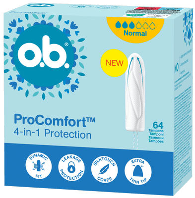 o.b. Tampóny ProComfort Normal 64.0 ks
