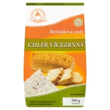 Jizerské Pekárny Chléb vízezrnný bezlepková směs 500g