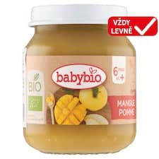 Babybio Bio ovocný příkrm mango jablko 130g