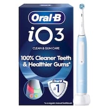 Oral-B iO 3 Modrý Elektrický Zubní Kartáček
