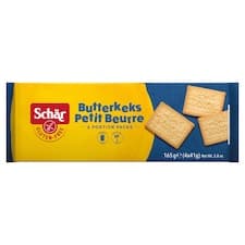 Schär Butterkeks sušenky máslové bez lepku 4 x 41g (165g)