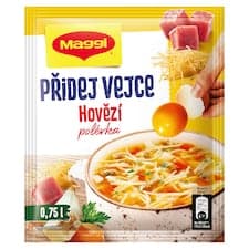 MAGGI Přidej vejce Hovězí polévka sáček 44g