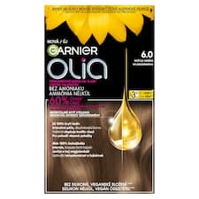 Garnier Olia permanentní barva na vlasy 6.0 světle hnědá