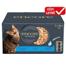 Encore Cat Multipack konzerva rybí výběr 8 x 70g
