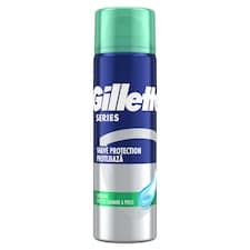 Gillette Series Zklidňující Gel Na Holení S Aloe Vera, 200ml