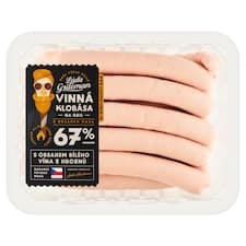 Vinná klobása na gril 500g