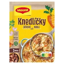 MAGGI Polévka s játrovými knedlíčky a nudlemi 50g