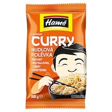 Hamé Nudlová polévka s příchutí curry 66g