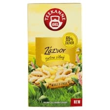 Teekanne World of Ginger Zázvor extra silný bylinný čaj aromatizovaný 20 x 1,75g (35g)