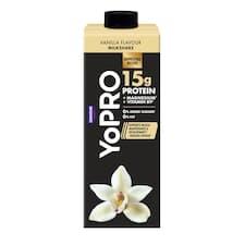 YoPRO Protein mléčný nápoj s vanilkovou příchutí 250ml