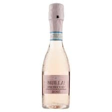 Brilla! Prosecco šumivé růžové víno extra suché 200ml