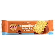 Sedita Rodinné Sušenky polomáčené v mléčno - kakaové polevě 100g