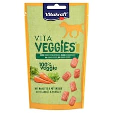 Vitakraft Vita Veggies Bits with Carrot & Parsley doplňkové krmivo pro psy 40g