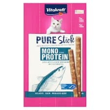 Vitakraft Pure Stick Monoprotein Fish doplňkové krmivo pro kočky 4 x 5g (20g)