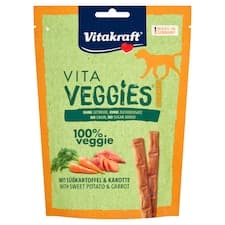 Vitakraft Vita Veggies Stickies with Sweet Potato & Carrot doplňkové krmivo pro psy 80g