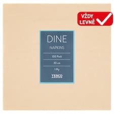 Dine ubrousky 1 vrstva 30 cm 100 ks