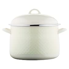 Cream smaltovaný hrnec 24 cm