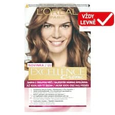 L'Oréal Paris Excellence 6 .41 Hnědá Oříšková, 72 ml + 48 ml + 12 ml + 60 ml