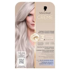 Schwarzkopf Creme Supreme Pečující barvicí krém 10-55 chladná stříbrná blond