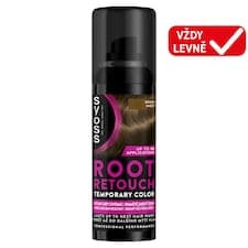 Syoss Root Retouch sprej na dočasné zakrytí odrostů Hnědý 120ml