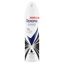 Rexona invisible black & white antiperspirant sprej 150ml