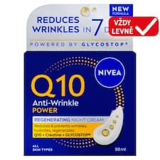 Nivea Q10 Power Regenerační noční krém proti vráskám 50ml