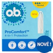 O.B. ProComfort Normal tampony 64 ks