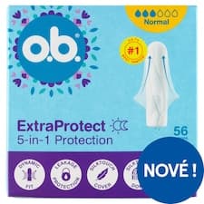 O.B. ExtraProtect Normal tampony 56 ks